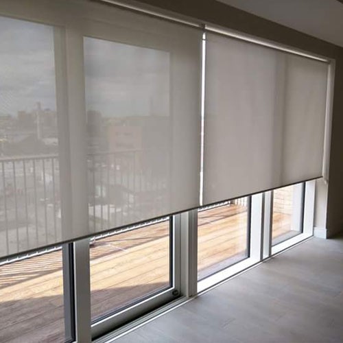 Indoor Roll-Up Shades